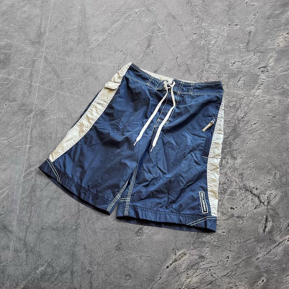 Billabong vtg 90s insane colorblock swoop baggy surfwear boardshorts